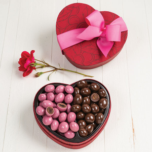 Cherry Love Chocolate Heart Box