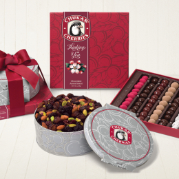 Thinking of You Chocolate & Biscotti Gift Tower