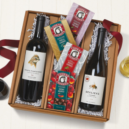 Red, White & Chocolate Wine Box