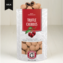 Milk Chocolate Truffle Cherries Zip Bag