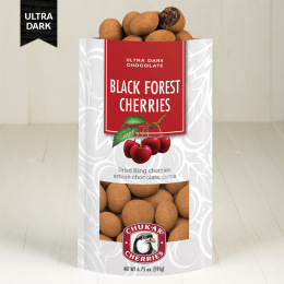 Black Forest Cherries Chocolate Zip Bag