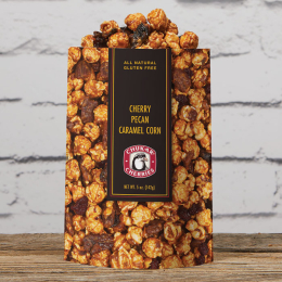 Cherry Pecan Caramel Corn Zip Bag