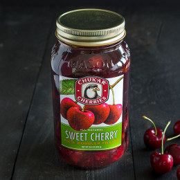 Sweet Cherry Pie Filling Jar