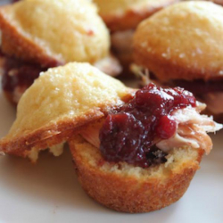 Cherry-Orange Muffin Appetizers