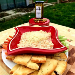 Smokey Garlic Asparagus Dip