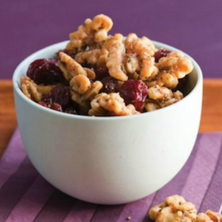 Toasted Walnuts with Tart Cherries and Rosemary