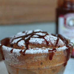 Chocolate Cherry Soufflé