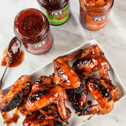 Cherry Chipotle Chicken Wings