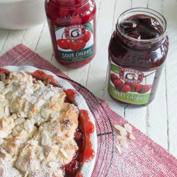 Northwest Cherry Cobbler