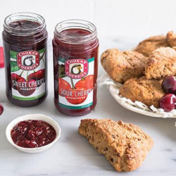 Whole Wheat Cherry Scones