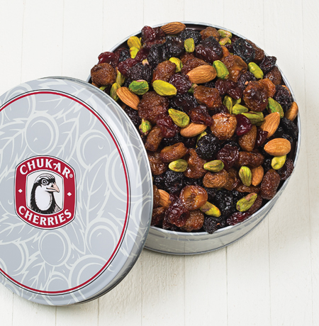 Triple Cherry Nut Tin