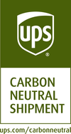 We Proudly Ship Using UPS carbon neutral